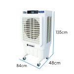 کولر آبی پرتابل سلولزی 32000 بروات مدل P-BR32000 - Image 10