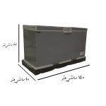 فریزر صندوقی تک درب 420 لیتری لوکسور مدل CF-200-400 - Image 8