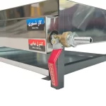 کباب پز گازی 10 شعله پایه دار تمام استیل معروف - Image 4