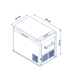 یخچال فریزر خودرو ایستکول مدل TM-4040-DC - Image 4