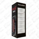 یخچال ویترینی 60 سانت الکتروفام مدل تاج بلند طرح کوکا کولا زیرو