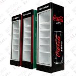یخچال ویترینی 60 سانت هیتاشی مدل تاج بلند طرح کوکا کولا - Image 10