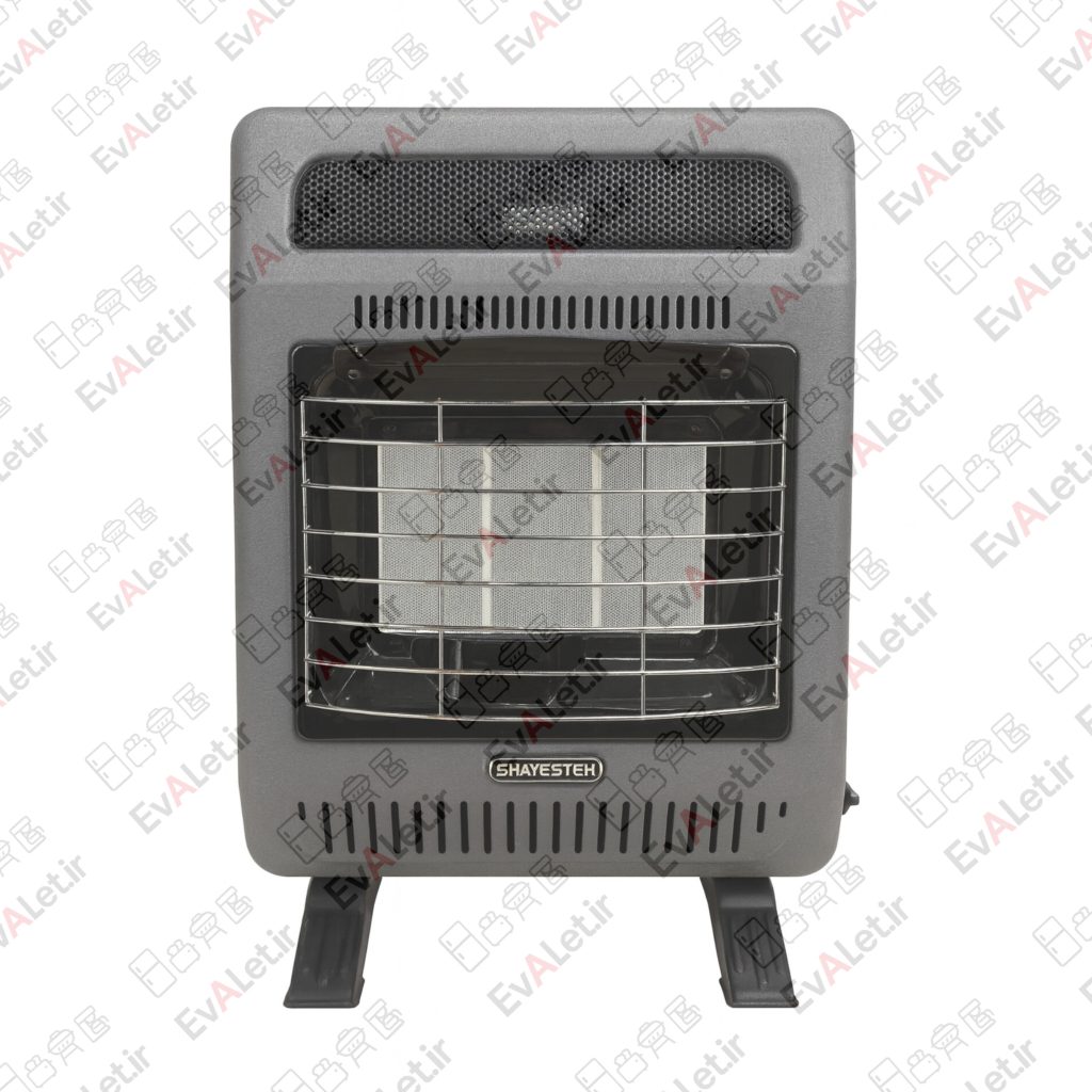 بخاری بدون دودکش شایسته JK410 از نمای جلو
