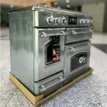 اجاق گاز 5 شعله صفحه استیل طرح فر تاکنو فارناس - Image 4