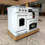 اجاق گاز 5 شعله صفحه استیل طرح فر تاکنو فارناس - Image 5