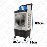 کولر آبی سلولزی هایلان مدل 34000 - Image 6